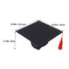 VERDANVERSE 2Pcs Newborn Graduation Cap Cute Photography Props for Boys for Milestone Photoshoots Preschool Graduation Celebrations for Newborn Photography view 2