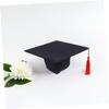 VERDANVERSE 2Pcs Newborn Graduation Cap Cute Photography Props for Boys for Milestone Photoshoots Preschool Graduation Celebrations for Newborn Photography view 4