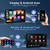 10inch Car Stereo Radio Car-Play GPS Navigation Compatible for J-e-e-p Android 14 with Wireless CarPlay Radio with Android Auto Support GPS Navigation 2 + 32GB view 3