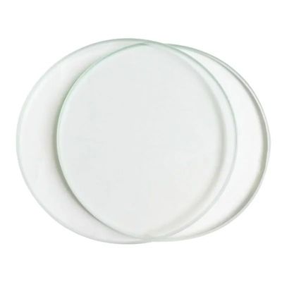 1pc 90mm 95mm 100mm Round Transparent Glass Work Board Stereo Microscopes Working Stage Base Loading Plate(95mm Transparent)