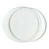 1pc 90mm 95mm 100mm Round Transparent Glass Work Board Stereo Microscopes Working Stage Base Loading Plate(95mm Transparent) view 1