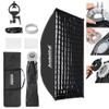 AMBITFUL 24" x 35" Strip Softbox Quick Release with Bowens Mount & Speedlite Bracket for COB Lights, Flash for CB60/CB100, LE200, SL60/SL100, MS300/SK400, V1/V1Pro/V100, AD200 (24" x 35") view 1
