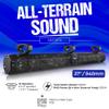 DS18 SB37BTX 37" Marine Sound Bar Speaker System, Amplified, 10 Speakers, Water Resistant, BT v5.0, Rotating Control Panel, USB/AUX, Universal Fit, Golf Cart, ATV, UTV, (Renewed) view 3
