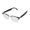 DirectNine Basics Smart Glasses Audio High Definition Sound Voice Assistant Blue Light Blocking Glasses Built in Mic Speakers for Answering Calls Outdoor Activities Gold view 1