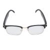 DirectNine Basics Smart Glasses Audio High Definition Sound Voice Assistant Blue Light Blocking Glasses Built in Mic Speakers for Answering Calls Outdoor Activities Gold view 2