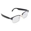 DirectNine Basics Smart Glasses Audio High Definition Sound Voice Assistant Blue Light Blocking Glasses Built in Mic Speakers for Answering Calls Outdoor Activities Gold view 4