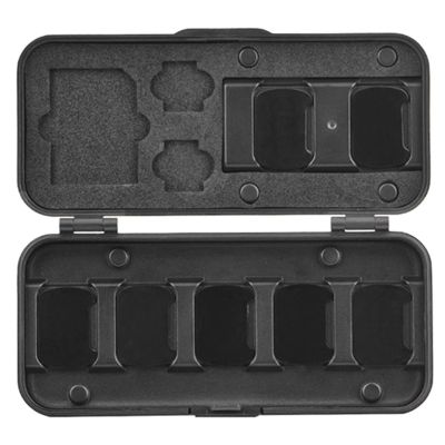 OURHZTB Hard Shell Lens Filter Case Pouch for DJI Osmo Pocket 3, Dustproof & Water-Resistant Camera Lens Filter Storage Bag for ND UV CPL Filter Wide Angle Macro Lens TF/SD Card Organizer Accessories