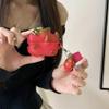3D Fruit Case Compatible for AirPods1/2/3/4/AirPods Pro with Pendant Keychain, Kiwi Banana Orange Dragon Fruit Headphone Case for AirPods, Shockproof AirPods Cover (Airpods 4,Dragon Fruit) view 4