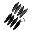 Universal LSRC S8S RC Drone Quadcopter Prop Parts LS-S8S Propeller Impeller Maple Leaf Accessories(32p Black) view 3