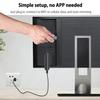 dibdib iOS Wireless HDMI Display Adapter (iOS only), Streaming Device for All iPhone Models to TV, HD Video and Audio Sync, Streaming Mirroring YouTube Tiktok to TV, Not Support Netflix view 3