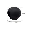 BGNing Compatible with Insta360X5 Sports Camera, Invisible Waterproof Protective Cover, Panoramic Sports Camera Dive Case Silicone (Black) view 2