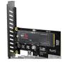 Pcie X4 4.0 | Jeyi M.2 Nvme Ssd to Pcie X1 Adapter Card, 2280 Ssd Pcie 3.0 4.0 Expansion Card for Desktop Pc, Pci-E Gen4 16Gbps Full Speed Sk1 view 1
