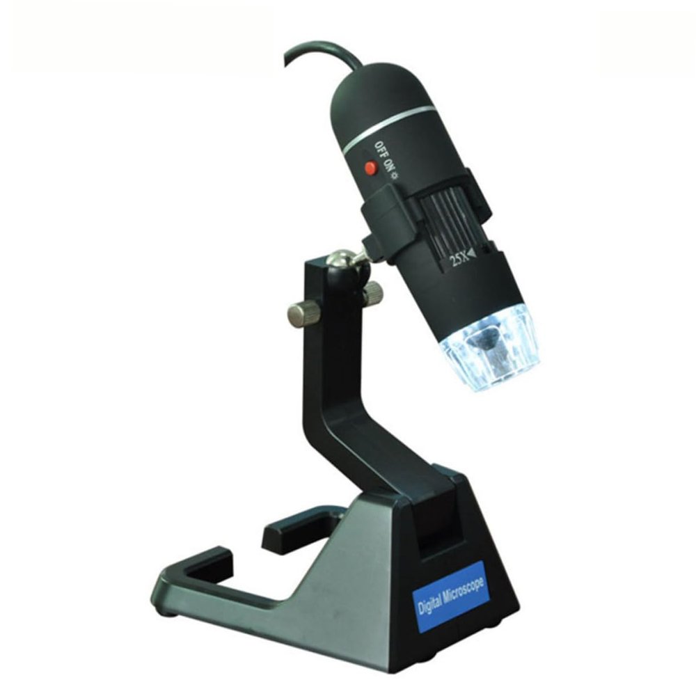 DOITOOL Digital Magnifying Glass USB Handheld Microscope Led Light Magnifier for Jade Coins Jewelry