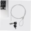 NUOBESTY 2Sets Laptop Lock Keyed Cable Lock Security Cable Lock for Notebook with Rotatable Design Flexible and Durable for Fixed Structures view 3