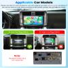 4 Core+64G Android 13 Car Stereo for Toyota Prado 2010-2013 with Wireless Carplay Android Auto, 9 Inch Touch Screen Radio Support GPS/WiFi/Bluetooth/SWC+Backup Camera view 2