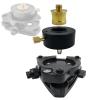 Surveying Tribrach Adapter Kit with Optical Plummet and 360 Rotating Prism Base 5/8-11 Thread Mount Set for GPS GNSS Total Stations Prism Poles and Tripods view 1