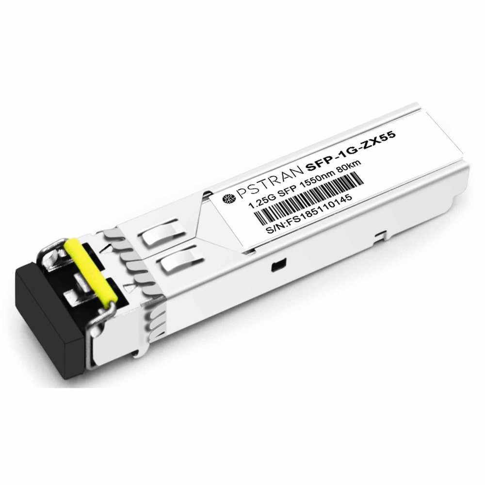 OPSTRAN 1000BASE-ZX SFP Optical Transceiver Module Compatible with Huawei S-SFP-GE-LH80-SM1550 1550nm 80km DDM Duplex LC SMF