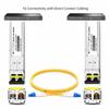 OPSTRAN 1000BASE-ZX SFP Optical Transceiver Module Compatible with Huawei S-SFP-GE-LH80-SM1550 1550nm 80km DDM Duplex LC SMF view 3
