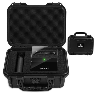 BliFulde Heavy Duty Hard Case Compatible with Garmin Approach R10, Portable Waterproof Protective Case with Custome Foam, Compact Box Black