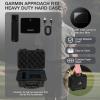 BliFulde Heavy Duty Hard Case Compatible with Garmin Approach R10, Portable Waterproof Protective Case with Custome Foam, Compact Box Black view 2