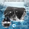 BliFulde Heavy Duty Hard Case Compatible with Garmin Approach R10, Portable Waterproof Protective Case with Custome Foam, Compact Box Black view 4