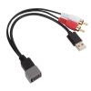 Brrnoo ABS Car Stereo Radio Harness, Easy Installation Wiring Adapter Replacement for Vehicles view 3