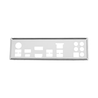 Briny River 1Pc Computer Case Baffle IO Baffle Compatible with ASUS Prime Z390-A Silver