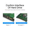 2.5 Inch Clear USB Hard Drive Enclosure | Portable External SSD Case for Data Storage view 4