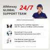 Lifetime Free 4G LTE Walkie Talkie - Unlimited Range Two-Way Radio, Admin Group Control, PTT Button, Requires SIM Card for Team Communication (K360-Black-4) view 2