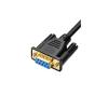 bodateng DB9 9Pin 2 in 1 to 2 Rs232 Data Cable 1m 300cm Male to Female for Cash Register POS Display Serial Splitter Directly Connected COM(0.3m,Male to 2xFemale) view 3