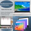 Floor Standing Manual Pull up Projector Screen, Portable Retractable Video Projection Screen, 30 40 50 Home Theater Movie Screen for Home Theater Backyard Cinema, Support 4K Full HD(4:3,40") view 3