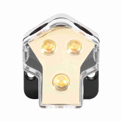POCREATION Power Distribution Block, 2 Way Ground Distribution Block for Car