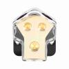 POCREATION Power Distribution Block, 2 Way Ground Distribution Block for Car view 1