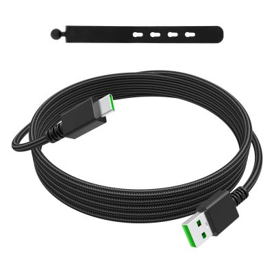 Arzweyk USB Type C Charger Charging Data Cable Cord Compatible with Razer Viper V3 Pro/V2 Pro, DeathAdder V3 Pro, Basilisk V2 Pro/V3 Pro, Naga V2 Pro, Cobra Pro Wireless Gaming Mouse, 5.9FT
