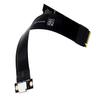 Sintech M.2 M-Key 2230/42/80 to Oculink SFF-8612 SFF-8611 Adapter Card with Flexible Cable 20cms view 1