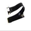 Sintech M.2 M-Key 2230/42/80 to Oculink SFF-8612 SFF-8611 Adapter Card with Flexible Cable 20cms view 2