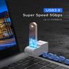 Mini USB Hub 3-Port USB Splitter 1 in 3 Out, USB Expander Adapter with USBA 3.0 Data Transfer Port, 2 USB 2.0 Ports Hub, USB Dongle for PC, Laptops, Keyborad, Mobile Hard Disk and More(White) view 3