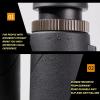 10x42 Ed Binoculars for Adults High Powered,Ultra Wide Angle Waterproof Binoculars with Ed Lenses, Super Bright Clear for Bird Watching, Hiking, Cruise Ship, Wildlife Viewing and Outdoor Activities view 4