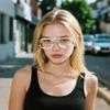 MEETSUN Oversized Retro Square Aviator Computer Blue Light Blocking Glasses for Women Men Fashion Fake Eyeglasses Clear view 3
