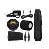 Rotary Tattoo Machine Kit LCD Power Supply Foot Pedal Cartridge Tattoo Pen Set(Black) view 1