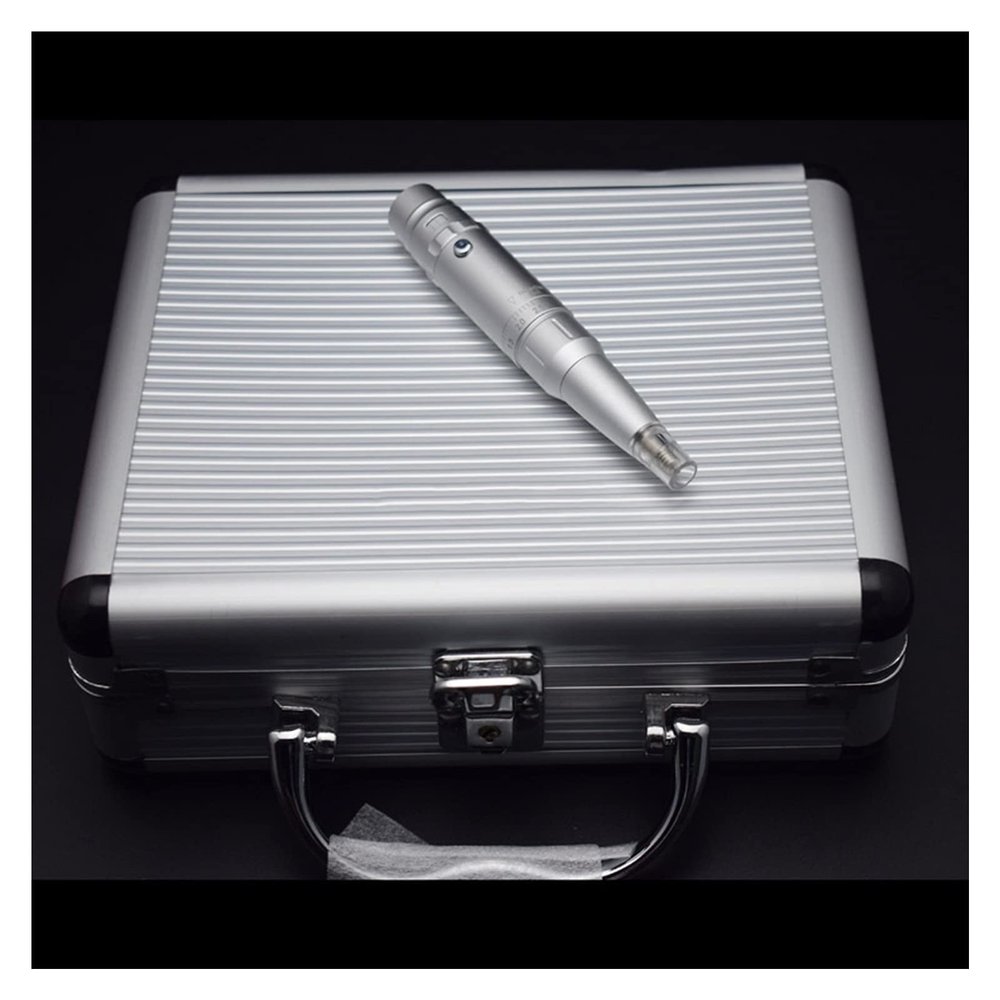 Permanent Makeup Eyebrow Pen Machine Needle Cap Makeup Kits Professional Gray Tattoo Kits