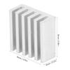 100pcs Aluminum Heat Sink 9x4x9mm | Adhesive Backed for PCB/IC/Amplifier | High Thermal Conductivity 6063 - T5 | Cooling Radiator for Electronics view 3