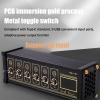 6 Ports USB C Splitter, 9 USB Convenient Input Ports, 6 Port USB Docking Station, Voice Control Function, Data Transmission, for Phones, Tablets, and Gadgets view 3