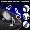 6S Bluetooth Headphones Over-Ear, Hi-Fi Stereo Foldable Wireless Stereo Headsets Earbuds with Built-in Mic, Volume Control, FM for iPhone/Samsung/iPad/PC (Blue) view 3