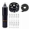 Tattoo Machine Kit Permanent Makeup Machine Set Tattoo Rotary Pen LCD Power Supply with Cartridge Needle Swiss Motor(Purple Tattoo Kit) view 3