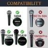 SOULWIT 4Pcs Pop Filter for Shure SM48/PGA48/PGA58 - Black view 2