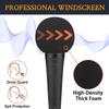 SOULWIT 4Pcs Pop Filter for Shure SM48/PGA48/PGA58 - Black view 4