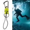 Lljsszr Scuba Diving Lanyard Diving Camera Lanyard with Metal Buckle for Underwater Sports, Yellow view 2