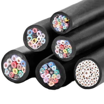 15M PVC Cable Wire 14-40 core Pure Copper core Conductor Cable Signal Wire 15-22 AWG Control Flexible Wire(22 AWG,14 cores)