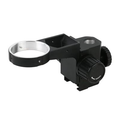 Lab Microscope Accessories for 7X-45X Simul-Focus Parfocal Continuous Zoom Trinocular Stereo Microscope Head 76-25mm Holder Focus Arms(Black)